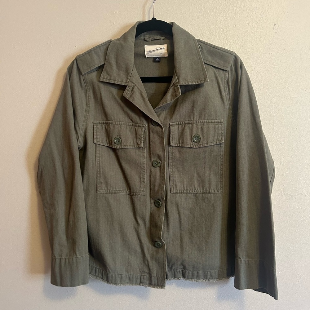 Universal Thread Green Chore Jacket Size Medium - image 1